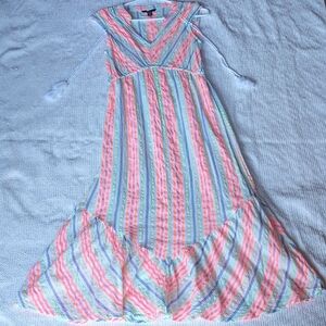 Hatley Multicolor Striped Maxi Dress